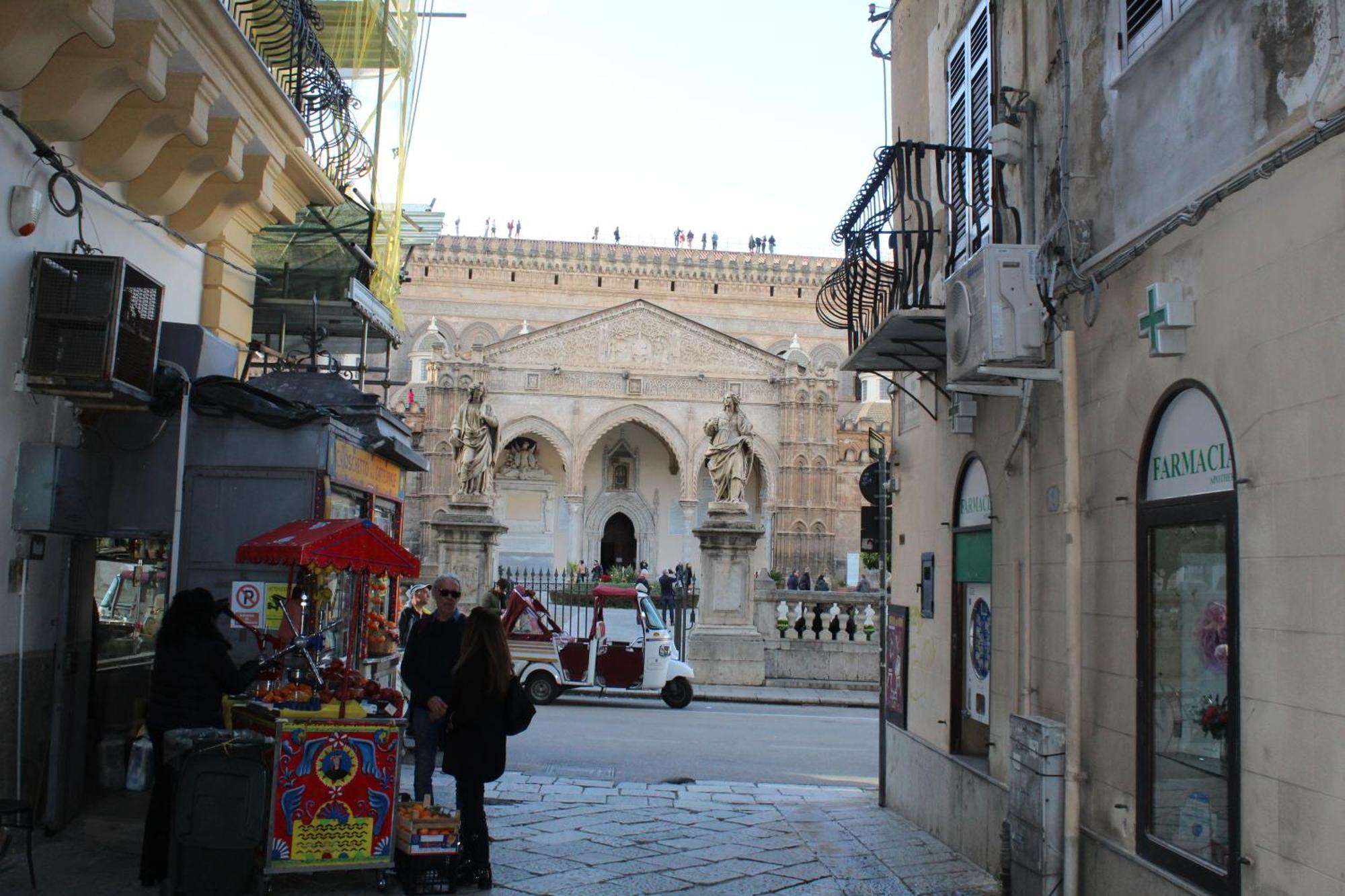 Vila La Siciliana-Di Fronte La Cattedrale Palermo Exteriér fotografie